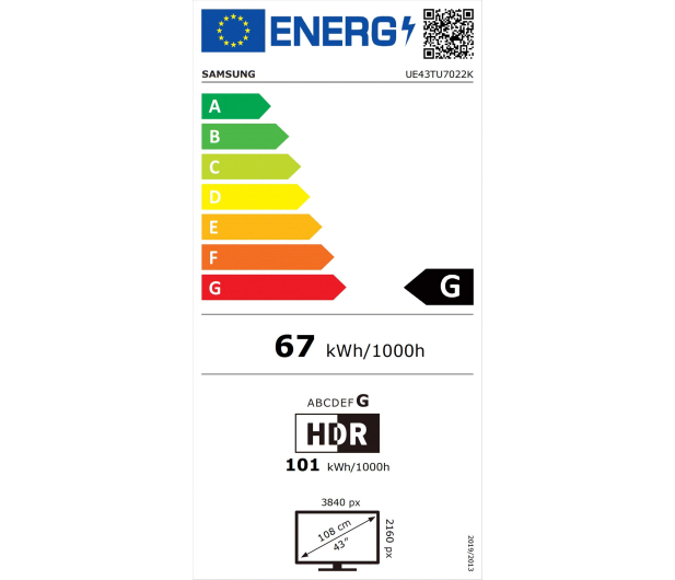 Samsung UE43TU7022 - 615375 - zdjęcie 2